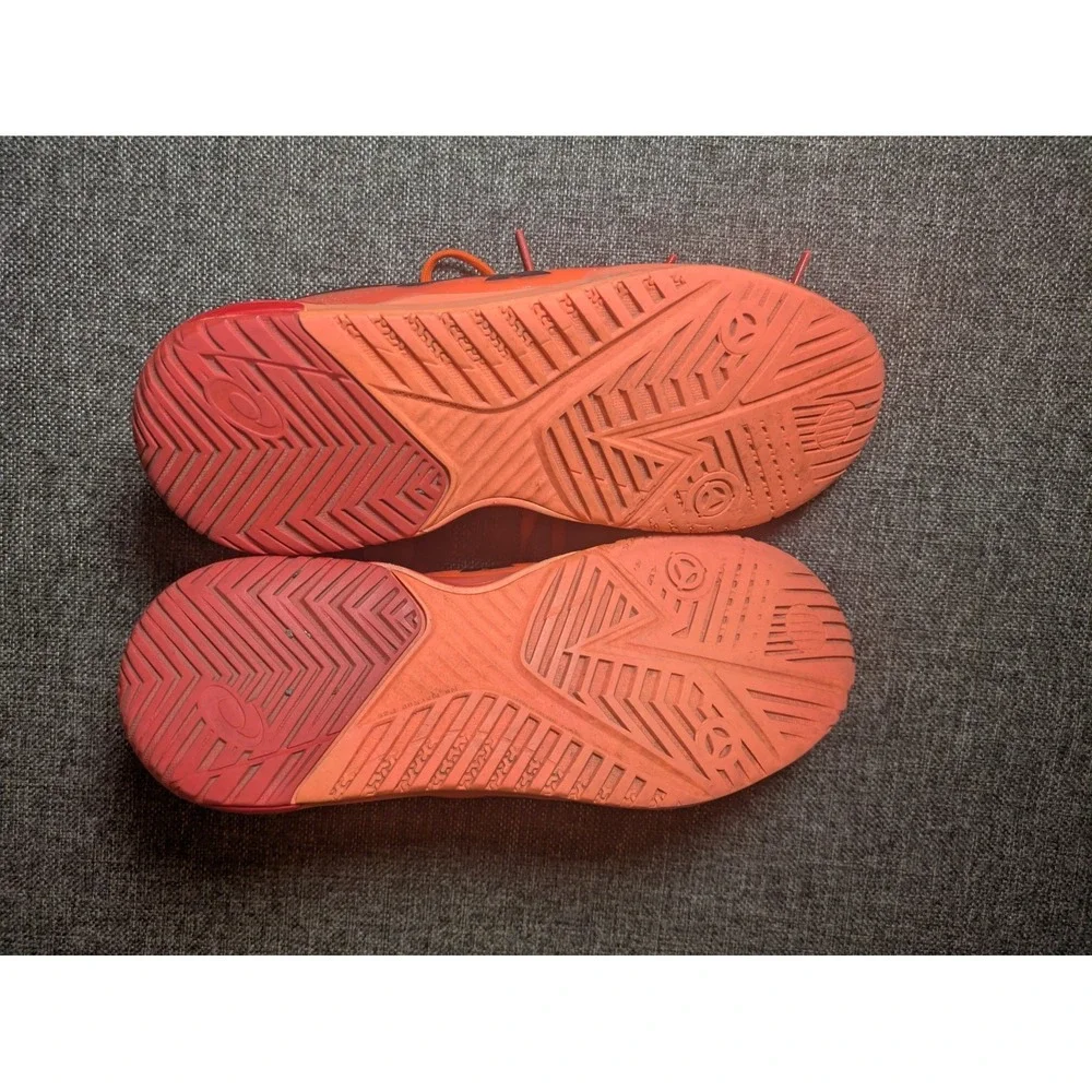 Asics Gel-Resolution 8 Tokyo‎ Sunrise Red Eclipse Black Men's Shoes Size 8